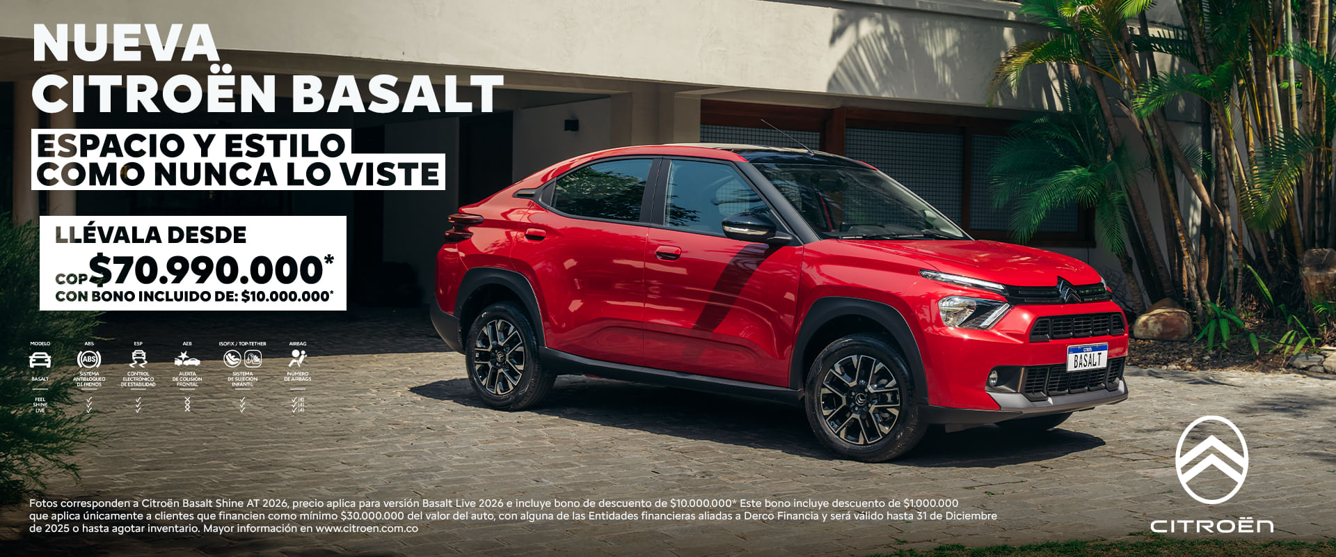 Nueva Citröen Bassalt precios